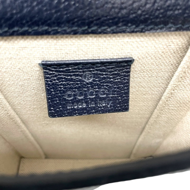 【GUCCI】グッチ GGスプリーム ポシェット 625615 ショルダーバッグ レディース ホースビット スマホポーチ レザー メンズ