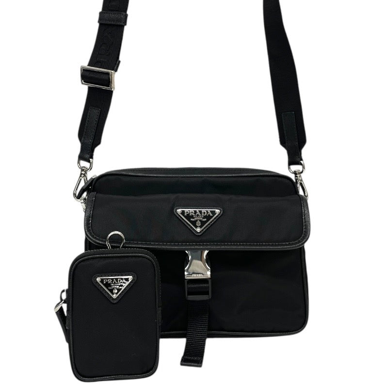 PRADA】プラダ クロスボディ 2VH133 ショルダーバッグ ナイロン メンズ  