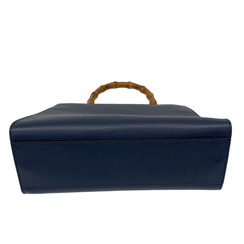 【GUCCI】グッチ ニムフェア 459076 ハンドバッグ レザー レディース バンブー 2WAY ショルダー シェリーライン