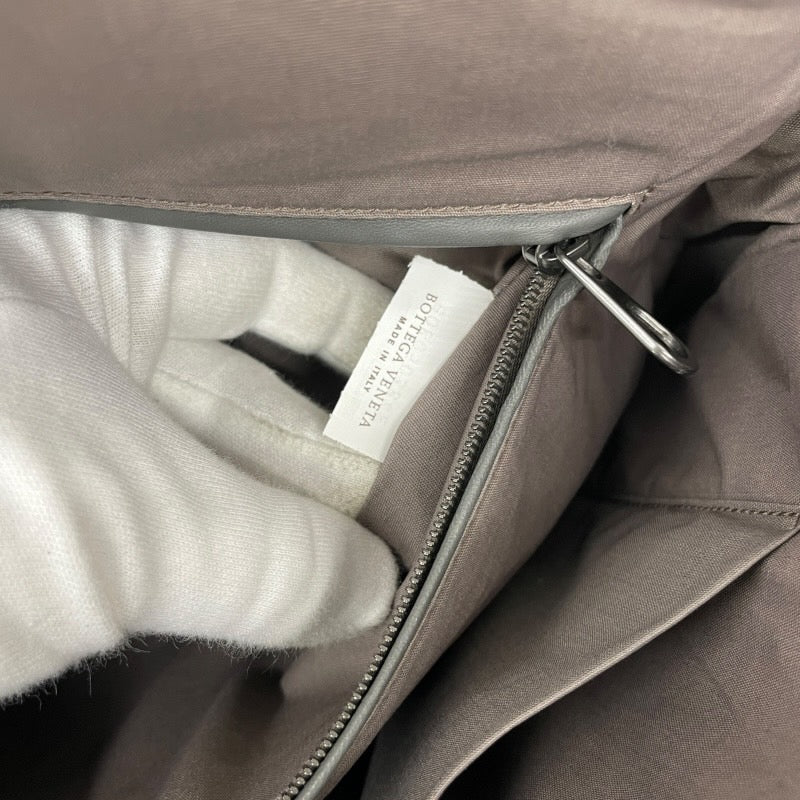 【BOTTEGAVENETA】ボッテガヴェネタ 2WAY ブリーフケース 548030 ビジネスバッグ レザー メンズ イントレチャート グレー 灰色