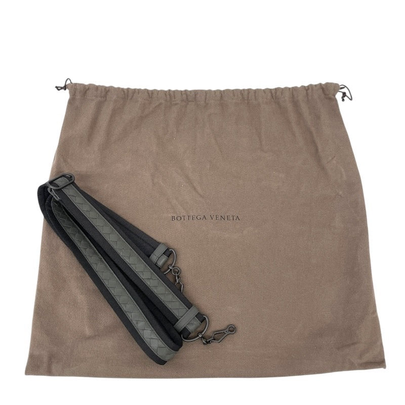 【BOTTEGAVENETA】ボッテガヴェネタ 2WAY ブリーフケース 548030 ビジネスバッグ レザー メンズ イントレチャート グレー 灰色