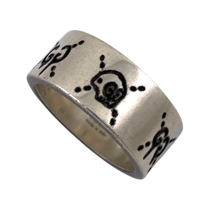 【GUCCI】グッチ ゴースト 455318 リング・指輪 シルバー925 メンズ 15号 レディース