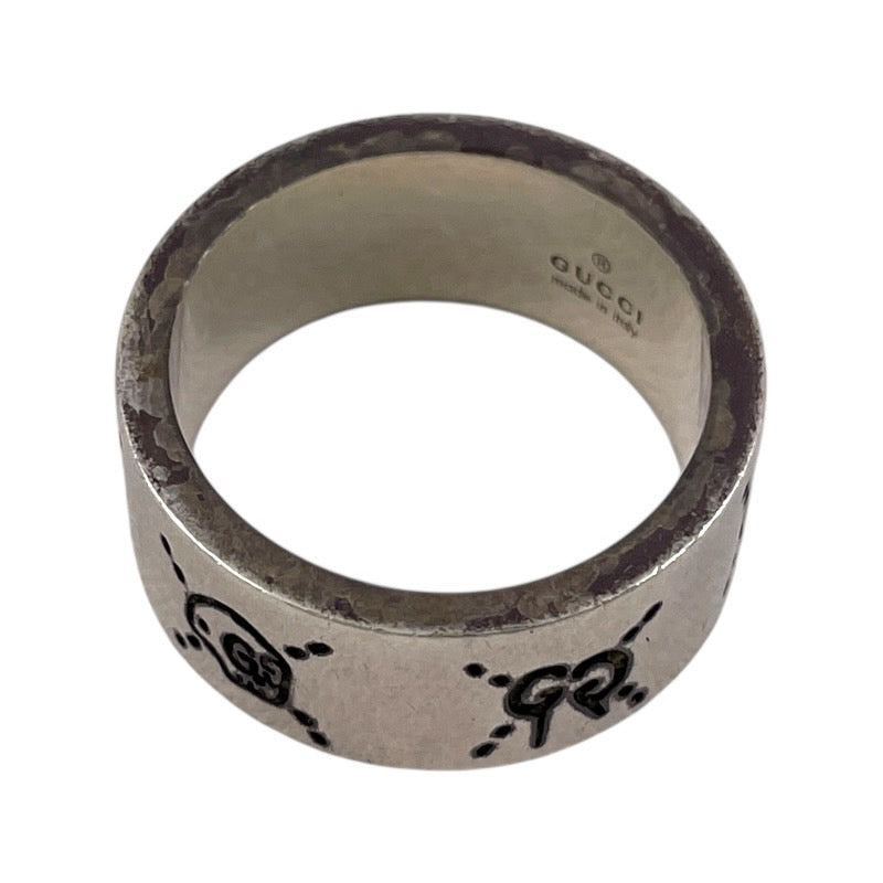 【GUCCI】グッチ ゴースト 455318 リング・指輪 シルバー925 メンズ 15号 レディース
