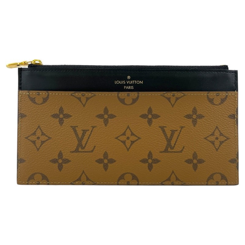 【LOUIS VUITTON】ルイ・ヴィトン スリム パース M80390 カードケース レディース モノグラム リバース コインケース ポーチ