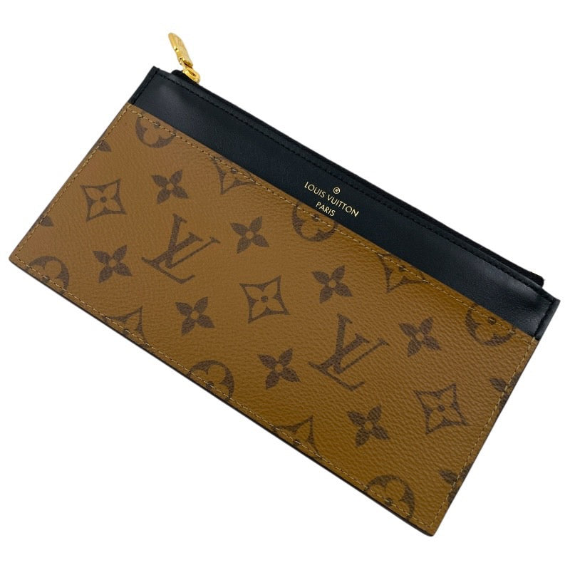 【LOUIS VUITTON】ルイ・ヴィトン スリム パース M80390 カードケース レディース モノグラム リバース コインケース ポーチ