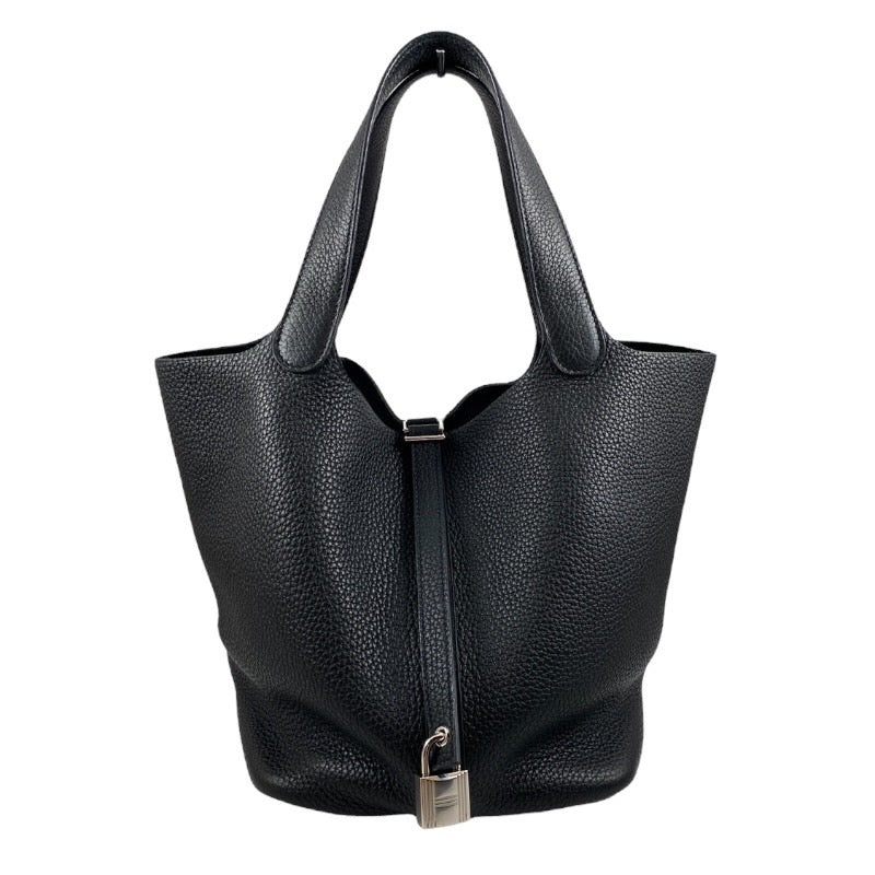 【HERMES】エルメス ピコタンロックMM ハンドバッグ トリヨンクレマンス レディース 黒 ブラック Z刻印 2021年製造