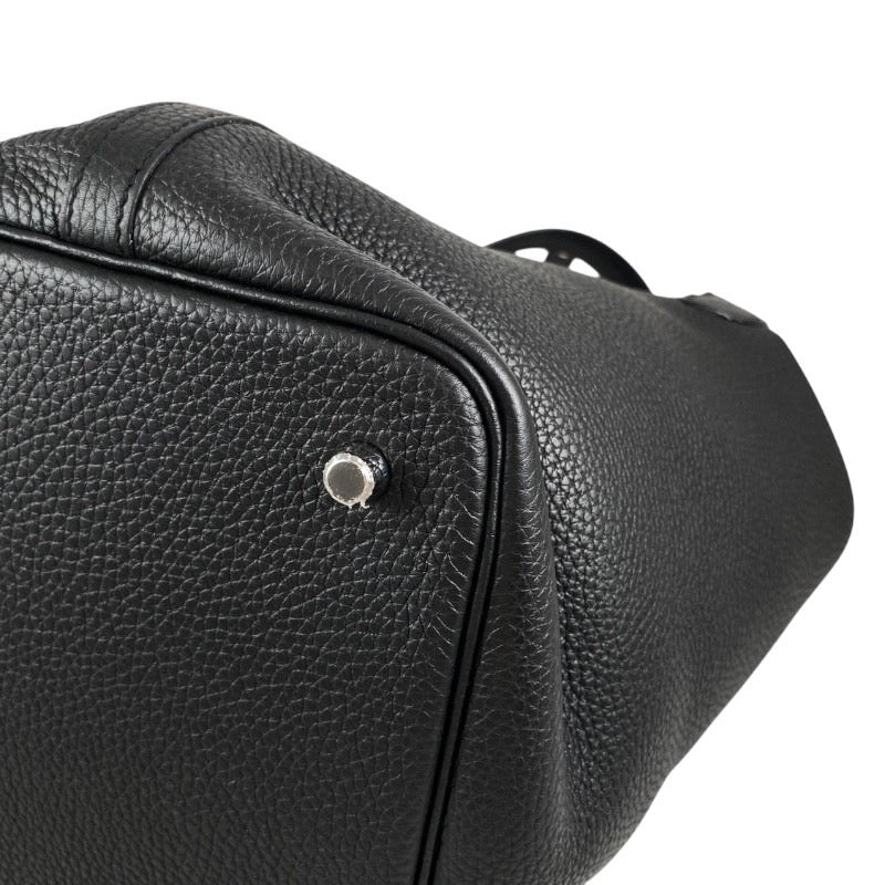 【HERMES】エルメス ピコタンロックMM ハンドバッグ トリヨンクレマンス レディース 黒 ブラック Z刻印 2021年製造