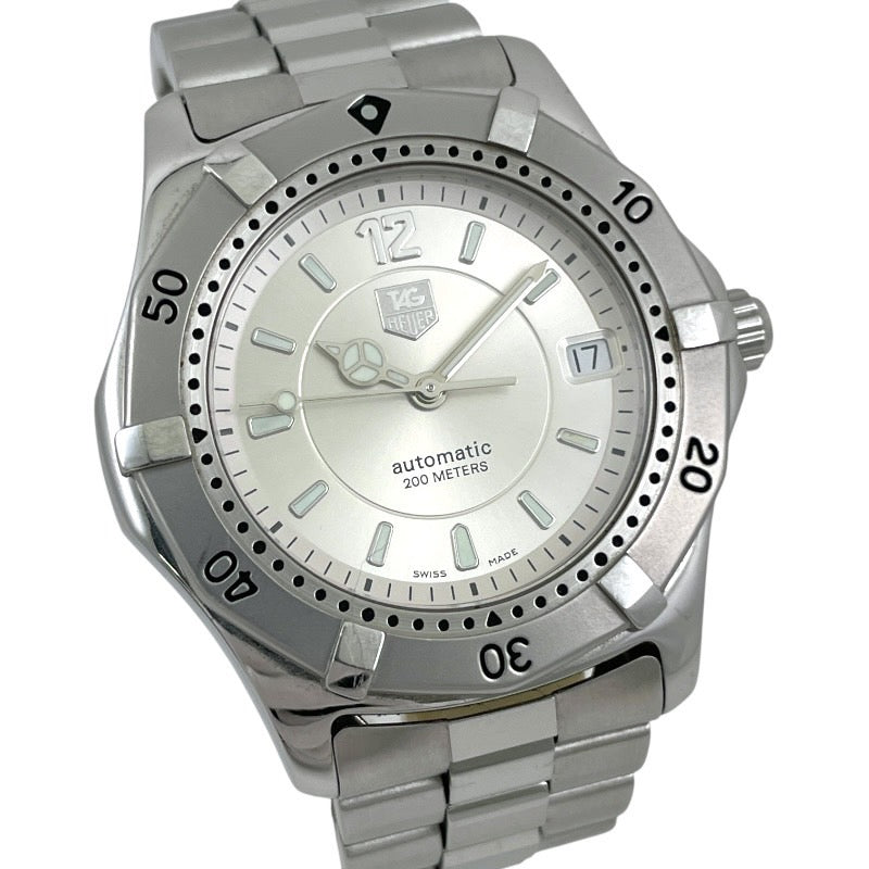 【TAG HEUER】タグホイヤー 2000シリーズ WK2116-0 腕時計 ステンレススチール メンズ デイト オートマティック 自動巻き