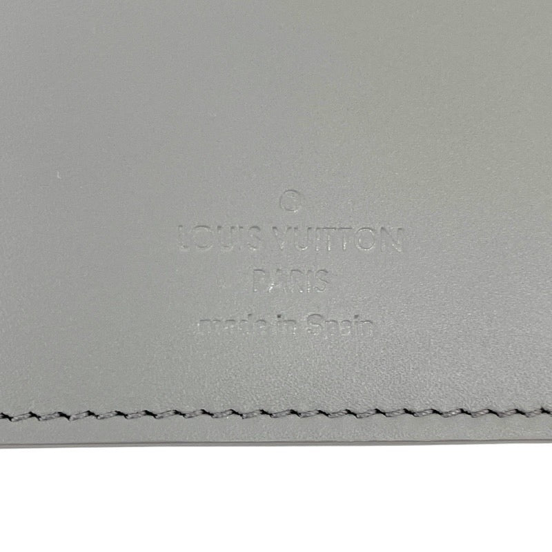 【LOUIS VUITTON】ルイ・ヴィトン ポルトフォイユ ブラザ M81335 長財布 レザー メンズ モノグラム シャドウ グレー 灰色
