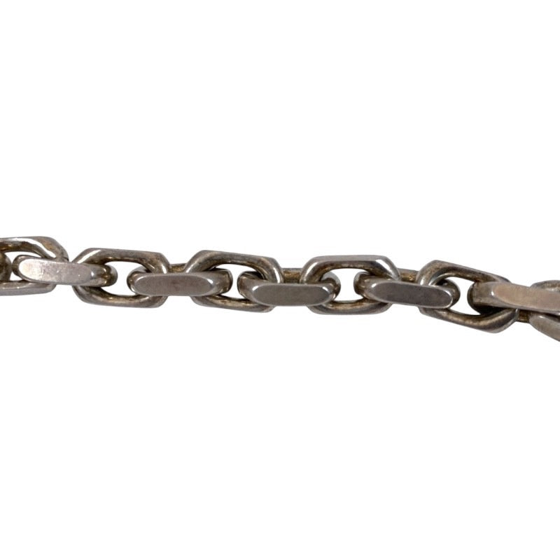 【TIFFANY&Co.】ティファニー メイカーズ ワイドチェーン ブレスレット シルバー925 メンズ 750 鎖 レディース