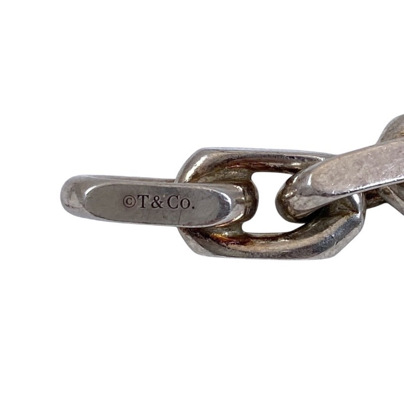 【TIFFANY&Co.】ティファニー メイカーズ ワイドチェーン ブレスレット シルバー925 メンズ 750 鎖 レディース