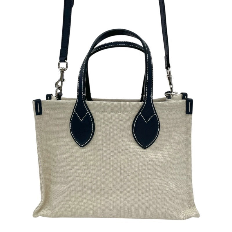 【GUCCI】グッチ プリント ミニトート 772144 ハンドバッグ キャンバス レディース 2WAY ポーチ付 ショルダー ネイビー