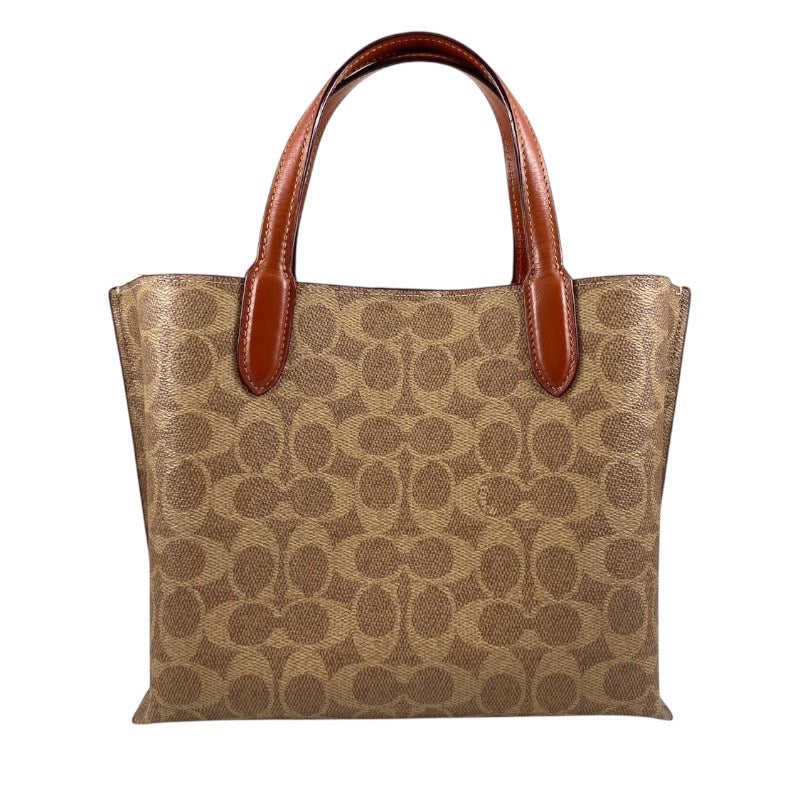 【COACH】コーチ ウィロウ B2222-C8562 ハンドバッグ PVC レディース 2WAY ショルダー シグネチャー
