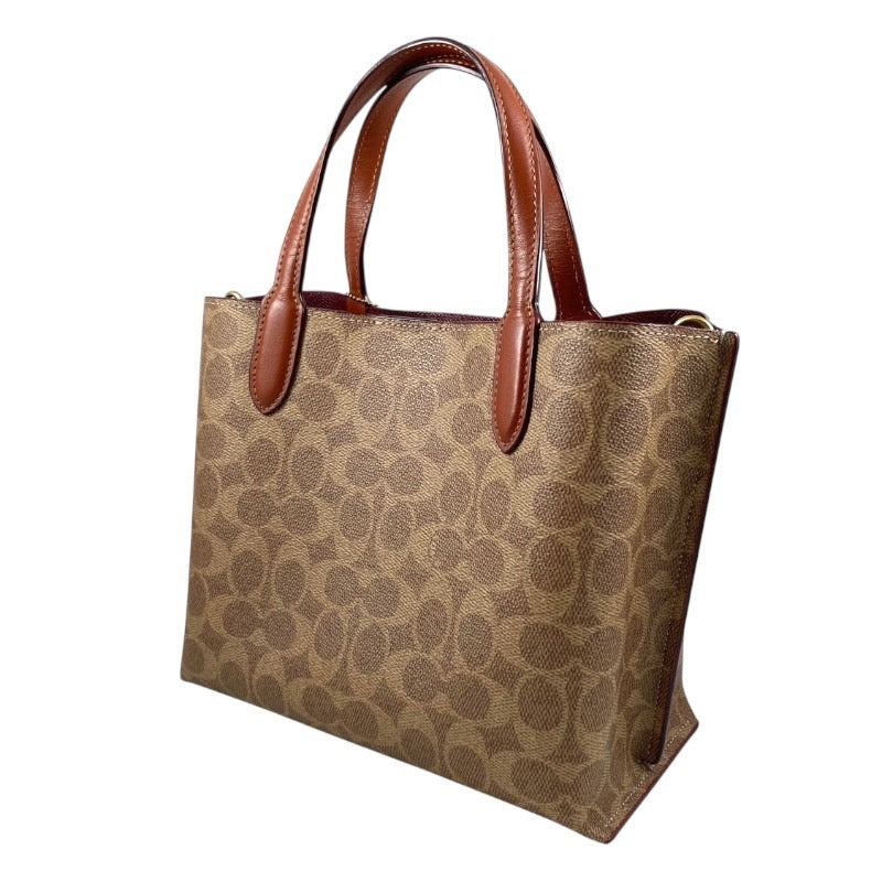 【COACH】コーチ ウィロウ B2222-C8562 ハンドバッグ PVC レディース 2WAY ショルダー シグネチャー