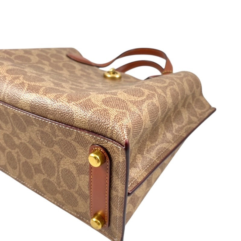 【COACH】コーチ ウィロウ B2222-C8562 ハンドバッグ PVC レディース 2WAY ショルダー シグネチャー