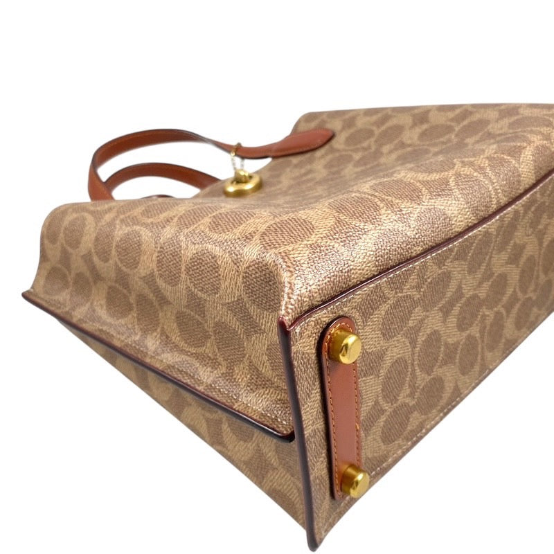 【COACH】コーチ ウィロウ B2222-C8562 ハンドバッグ PVC レディース 2WAY ショルダー シグネチャー