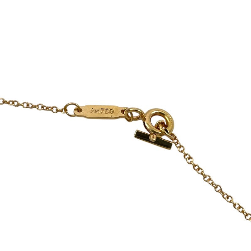 【TIFFANY&Co.】ティファニー Tスイマイル スモール ネックレス K18ピンクゴールド レディース 750