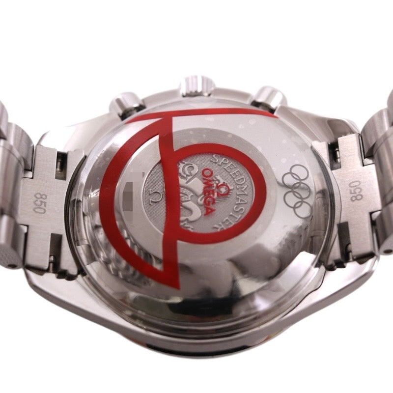 【OMEGA】オメガ スピードマスター デイト 3513.20 腕時計 ステンレススチール メンズ オリンピック クロノグラフ 自動巻き 白文字盤 ホワイト