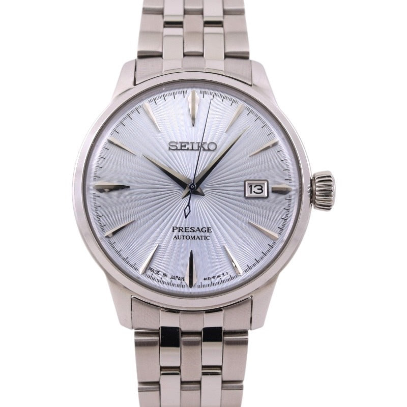 【SEIKO】セイコー プレザージュ SARY161 4R35-01T0 腕時計 ステンレススチール メンズ 自動巻き オートマティック カクテルタイム ブルー