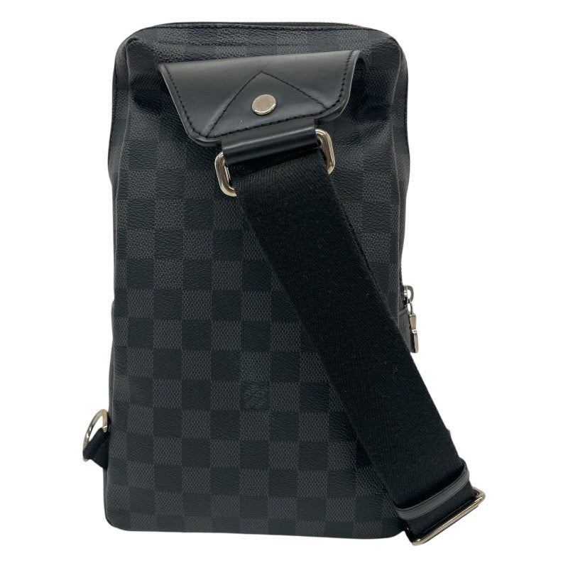 【LOUIS VUITTON】ルイ・ヴィトン アヴェニュー スリングバッグ N41719 ショルダーバッグ メンズ ダミエ グラフィット ボディバッグ