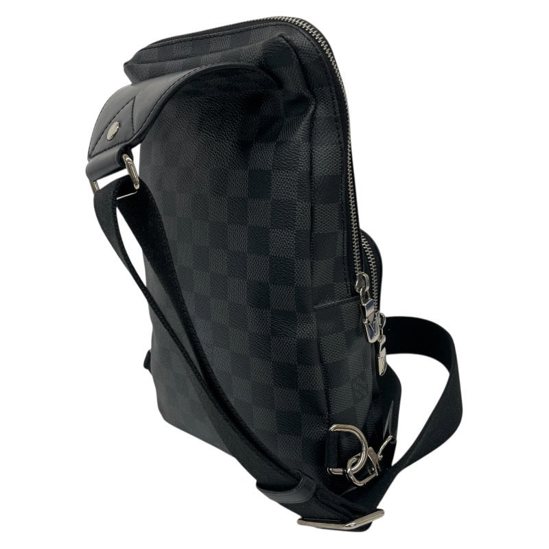 【LOUIS VUITTON】ルイ・ヴィトン アヴェニュー スリングバッグ N41719 ショルダーバッグ メンズ ダミエ グラフィット ボディバッグ