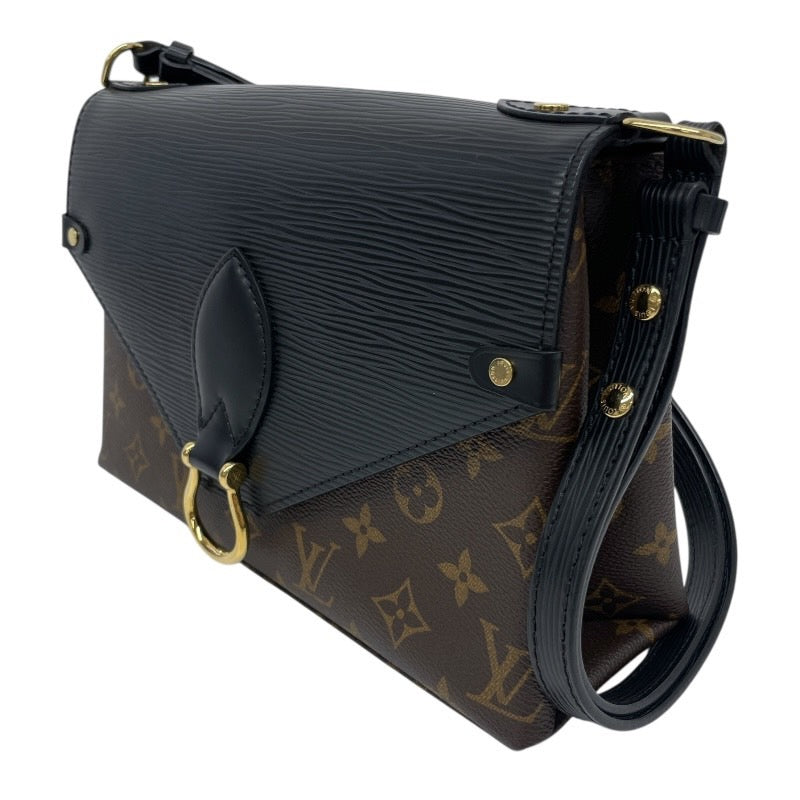 【LOUIS VUITTON】ルイ・ヴィトン サン ミシェル M44030 ショルダーバッグ レディース モノグラム エピ ノワール 黒 ブラック 2WAY