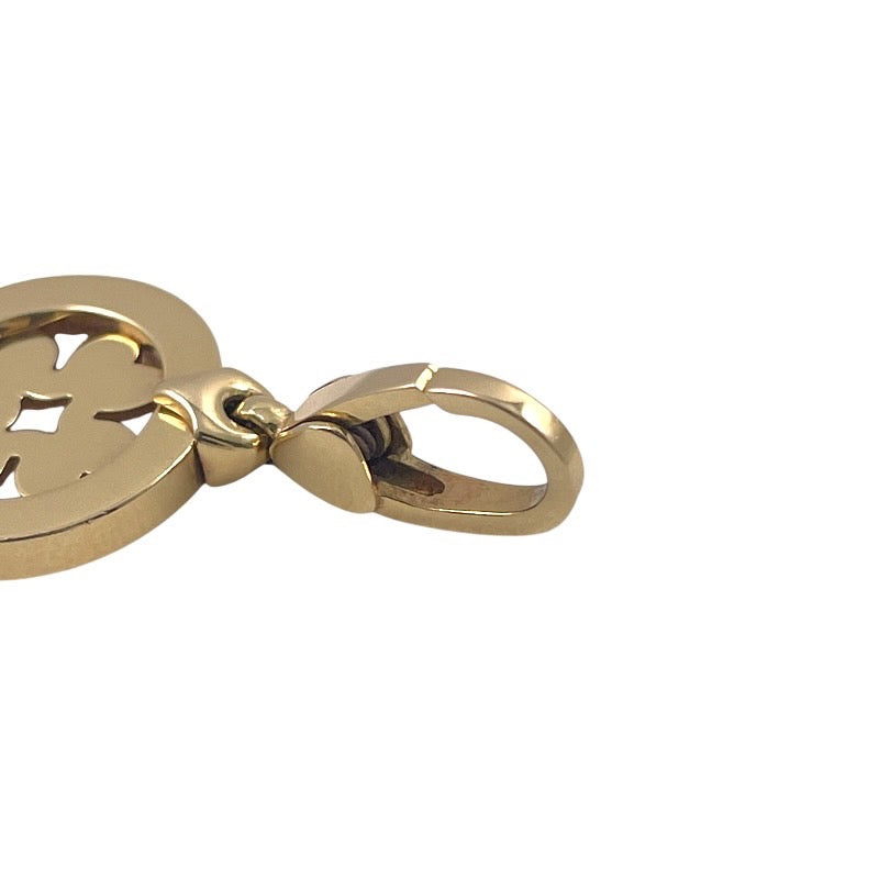 【BVLGARI】ブルガリ トンド クローバー ペンダントトップ K18イエローゴールド レディース 750 チャーム