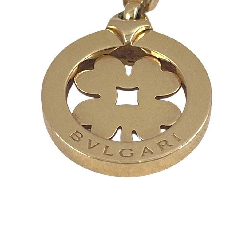 【BVLGARI】ブルガリ トンド クローバー ペンダントトップ K18イエローゴールド レディース 750 チャーム