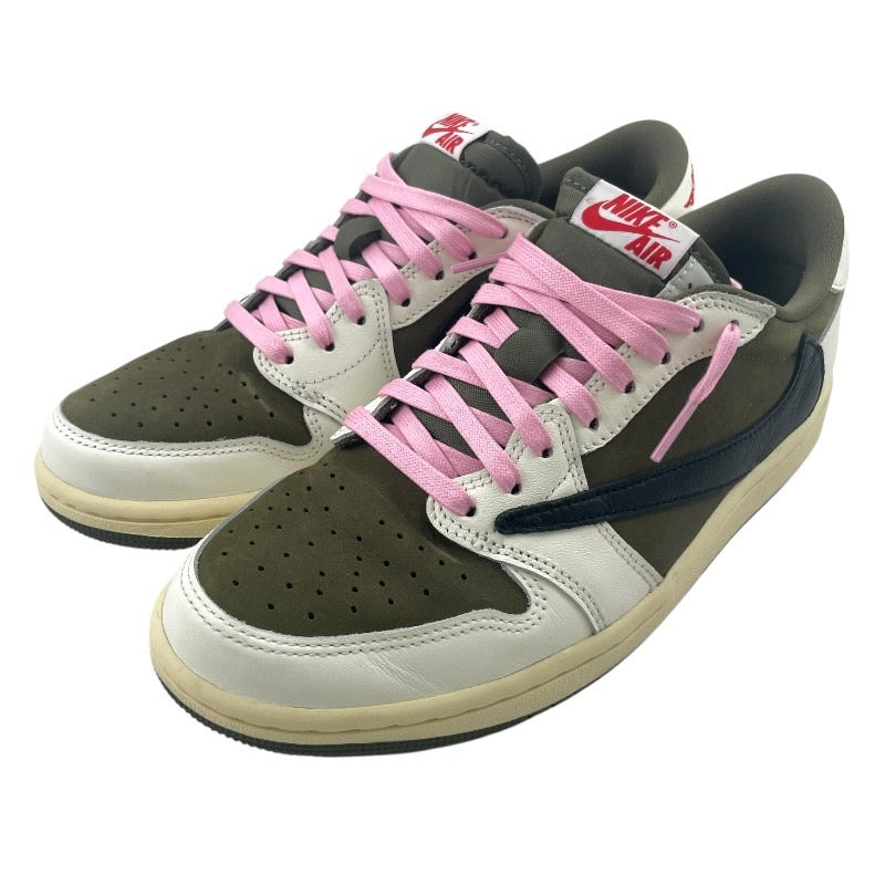【NIKE】ナイキ AIR JORDAN1 LOW OG SP DM7866-200 スニーカー メンズ トラヴィススコット ジョーダン1 26cm オリーブ