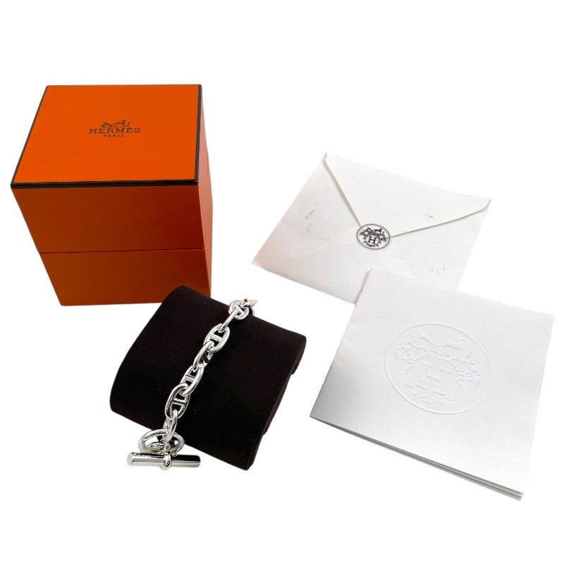 【HERMES】エルメス シェーヌダンクルMM 18LINK ブレスレット シルバー925 メンズ 18コマ レディース