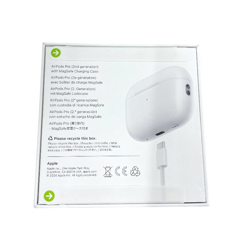 【新品未使用品】【Apple】アップル AirPods Pro 第2世代 MTJV3J/A オーディオ機器 ユニセックス 新品未開封品 イヤホン エアポッズプロ