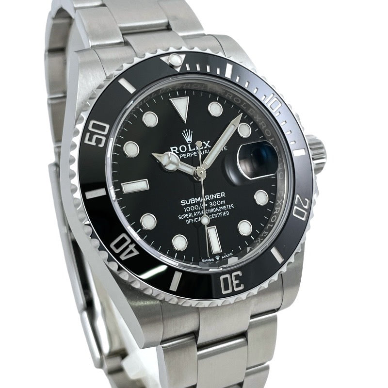 【ROLEX】ロレックス サブマリーナー デイト41 126610LN 腕時計 ステンレススチール メンズ ランダム番 2022年ギャラ 黒 ブラック 自動巻き