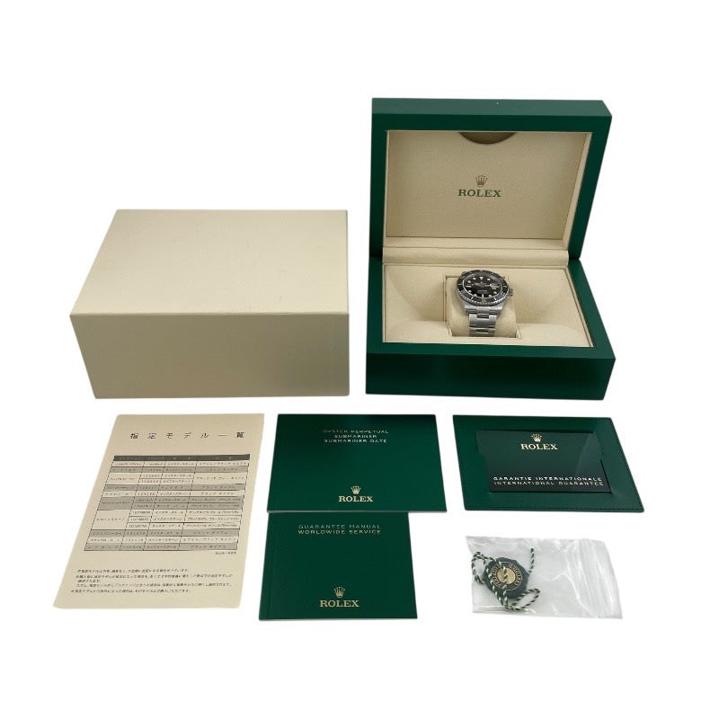 【ROLEX】ロレックス サブマリーナー デイト41 126610LN 腕時計 ステンレススチール メンズ ランダム番 2022年ギャラ 黒 ブラック 自動巻き