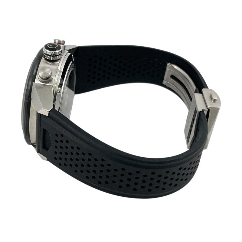 【TAG HEUER】タグホイヤー カレラ ホイヤー01 CAR201W 腕時計 SS/ラバー メンズ 自動巻き クロノグラフ