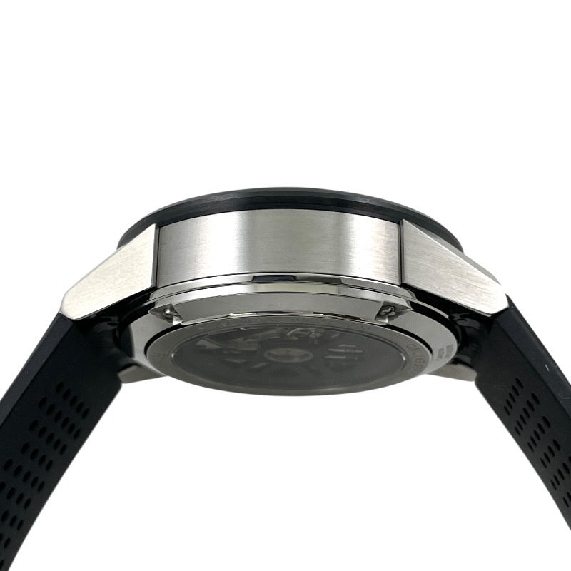 【TAG HEUER】タグホイヤー カレラ ホイヤー01 CAR201W 腕時計 SS/ラバー メンズ 自動巻き クロノグラフ