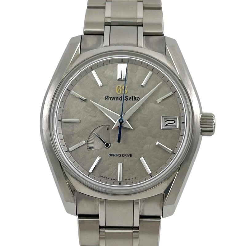 【Grand Seiko】グランドセイコー ヘリテージコレクション SBGA445 9R65-0DG0 腕時計 チタン メンズ 二十四節気シリーズ 大雪 深雪 マスターショップ限定 9Rスプリングドライブ