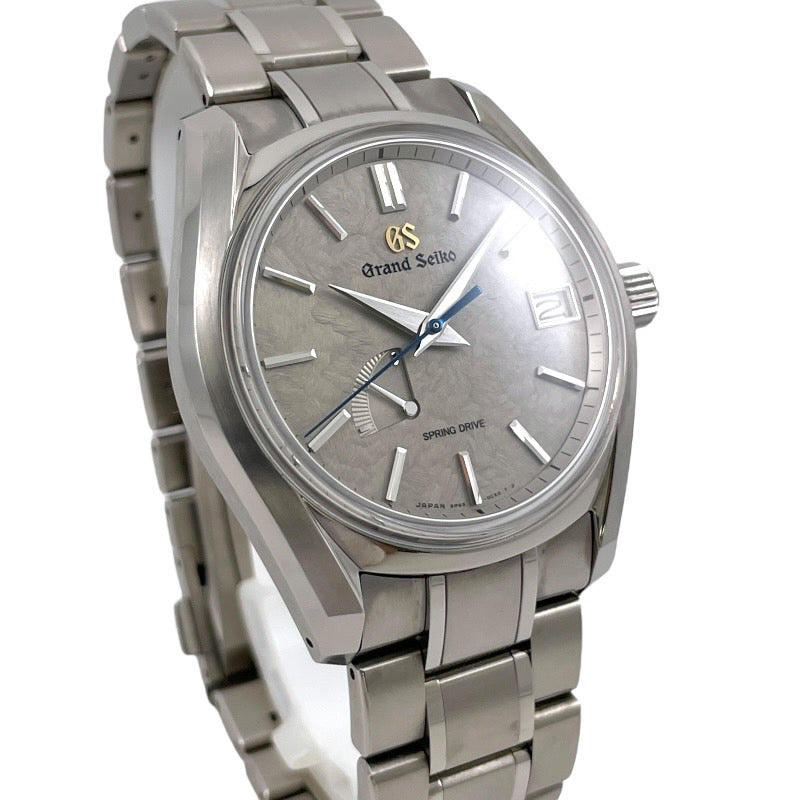 【Grand Seiko】グランドセイコー ヘリテージコレクション SBGA445 9R65-0DG0 腕時計 チタン メンズ 二十四節気シリーズ 大雪 深雪 マスターショップ限定 9Rスプリングドライブ
