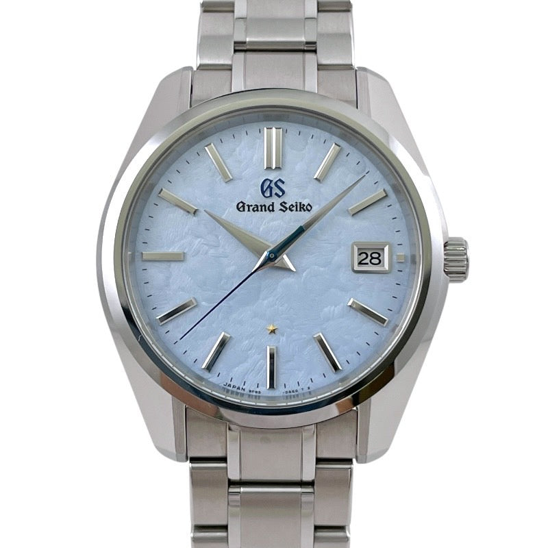 【Grand Seiko】グランドセイコー ヘリテージコレクション SBGP017 9F85-0AG0 腕時計 ステンレススチール メンズ 2000本限定 雲海 クォーツ 44GS 55th 55周年 ブルー