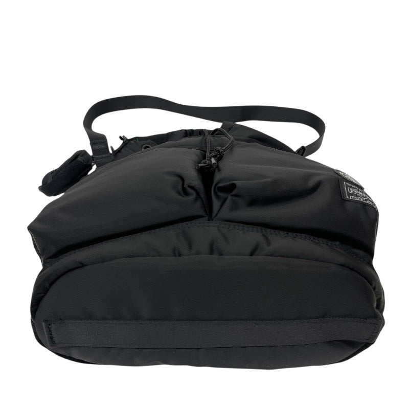 【PORTER】ポーター スターバックス コーヒービーンシェイプ ショルダーバッグ ナイロン レディース 2WAY ツールバッグ 黒 ブラック メンズ