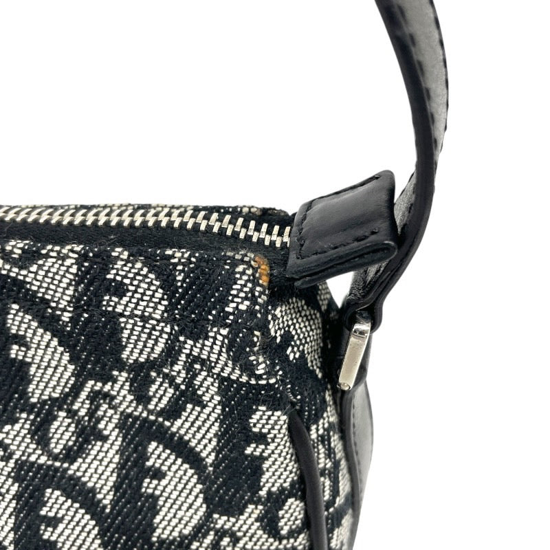 【Christian Dior】クリスチャンディオール トロッター ワンショルダーミニバッグ ショルダーバッグ キャンバス レディース アクセサリーポーチ ハンド