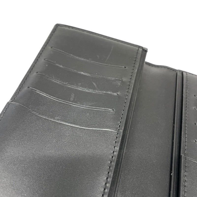 【Berluti】ベルルッティ エスパス スクリットレザー ロングウォレット ESPACE 長財布 レザー メンズ カリグラフィ 2つ折り長札入れ ブラウン