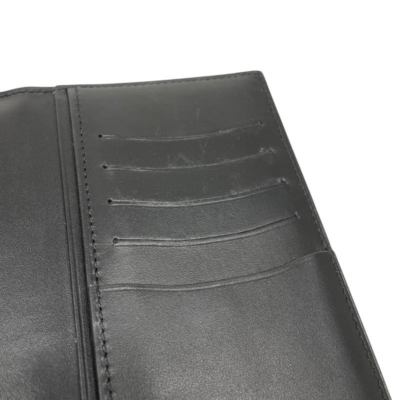 【Berluti】ベルルッティ エスパス スクリットレザー ロングウォレット ESPACE 長財布 レザー メンズ カリグラフィ 2つ折り長札入れ ブラウン