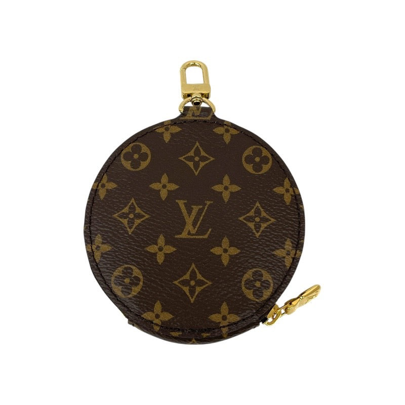 【LOUIS VUITTON】ルイ・ヴィトン モノグラム コインケース コインケース レディース 小銭入れ 丸型 ラウンド ジップアラウンド メンズ