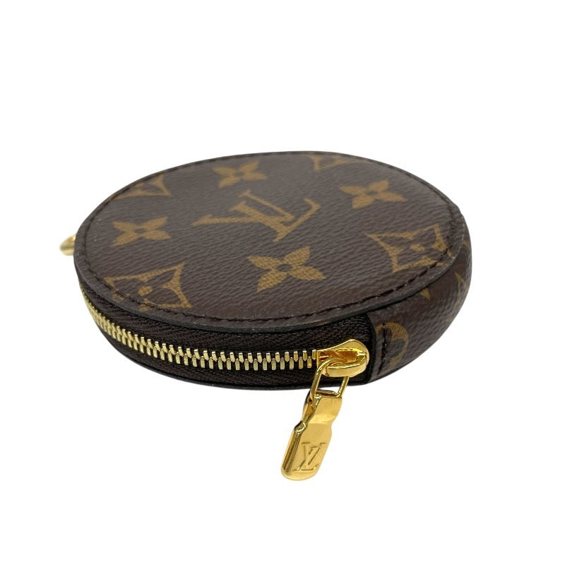 【LOUIS VUITTON】ルイ・ヴィトン モノグラム コインケース コインケース レディース 小銭入れ 丸型 ラウンド ジップアラウンド メンズ