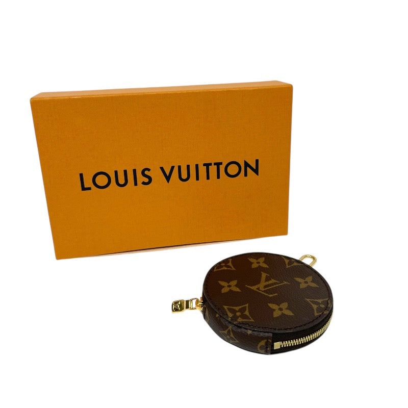 【LOUIS VUITTON】ルイ・ヴィトン モノグラム コインケース コインケース レディース 小銭入れ 丸型 ラウンド ジップアラウンド メンズ