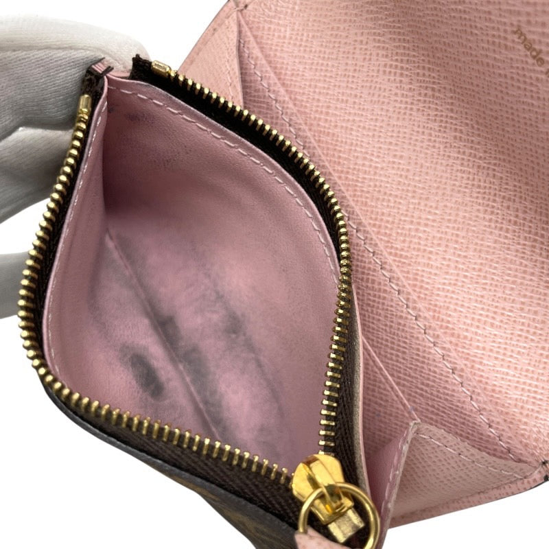 【LOUIS VUITTON】ルイ・ヴィトン ポルトモネ ロザリ M62361 コインケース レディース ローズバレリーヌ モノグラム ピンク 財布 カードケース