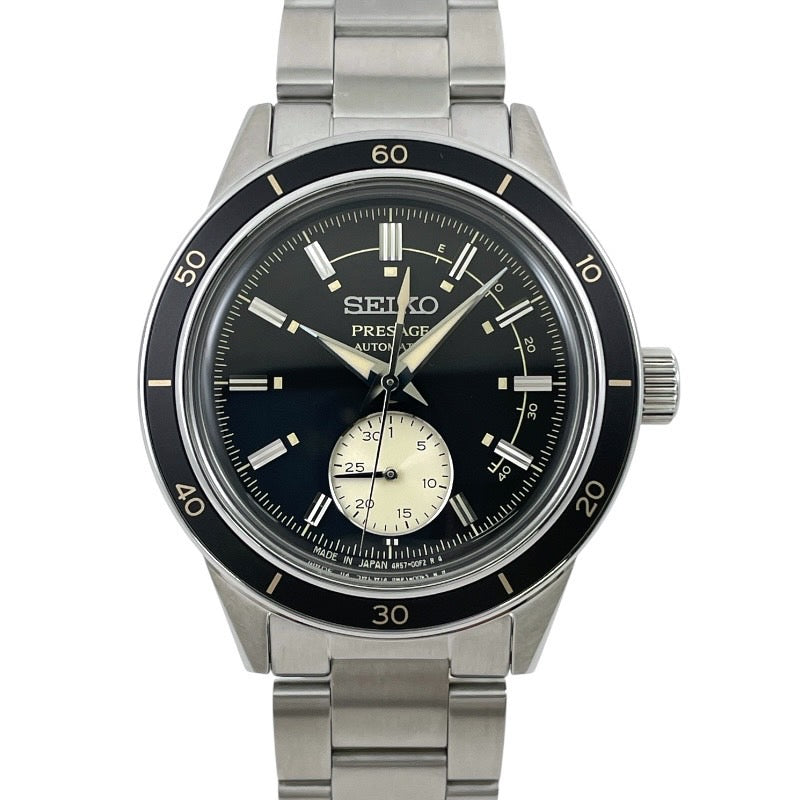 【SEIKO】セイコー プレザージュ メカニカル SARY211 4R57-00T0 腕時計 ステンレススチール メンズ 自動巻き パワーリザーブインジケーター Style60's