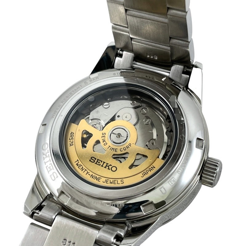 【SEIKO】セイコー プレザージュ メカニカル SARY211 4R57-00T0 腕時計 ステンレススチール メンズ 自動巻き パワーリザーブインジケーター Style60's