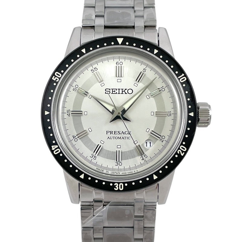 【SEIKO】セイコー プレザージュ 60周年記念モデル SARY235 4R35-05Z0 腕時計 ステンレススチール メンズ クラウン クロノグラフ Style60’s 5000本限定