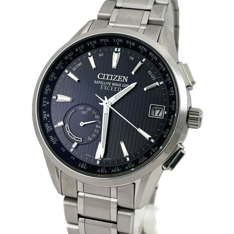 【CITIZEN】シチズン エクシード CC3050-56F F150-T024637 腕時計 チタン メンズ GPS衛星電波 ソーラー